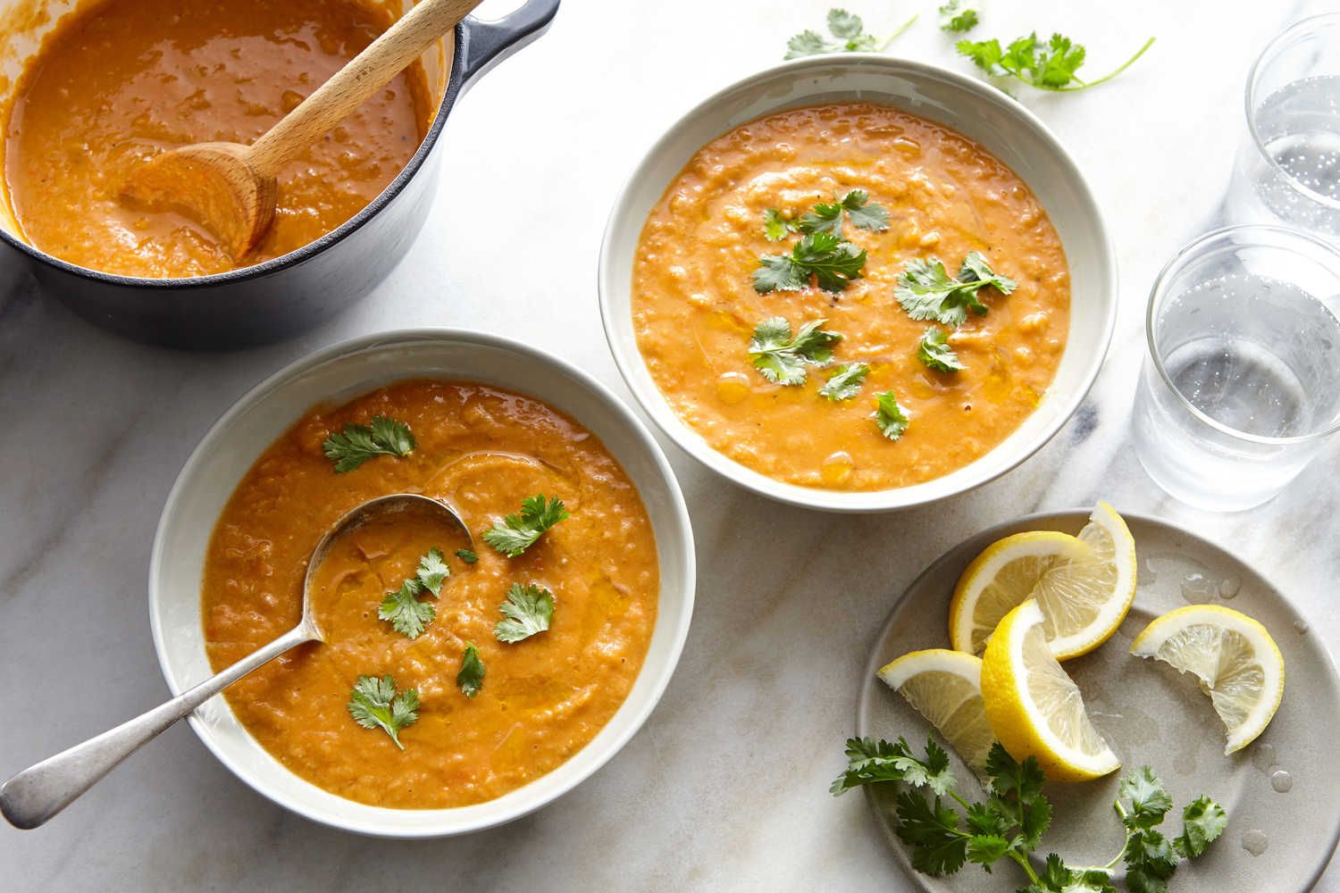 طريقة عمل شوربة العدس