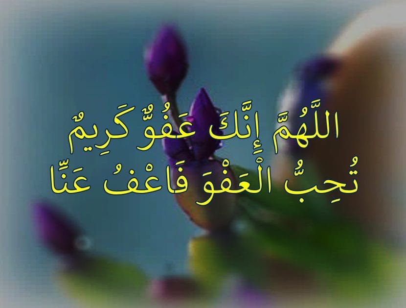 اللهم انك عفو تحب العفو