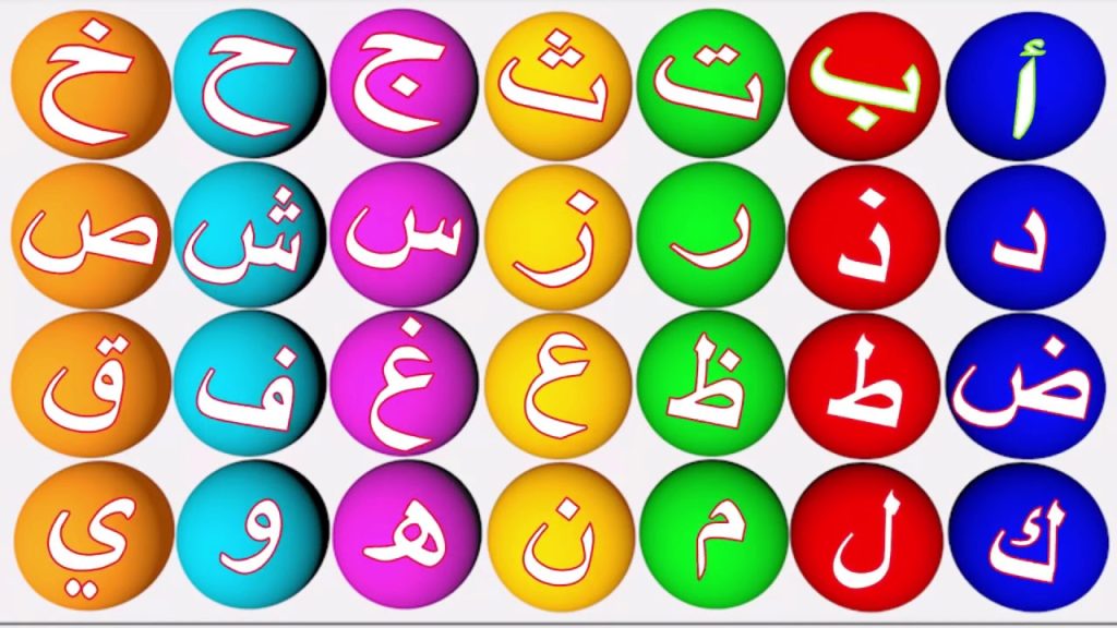 ما هي الحروف المرتكزة على السطر؟