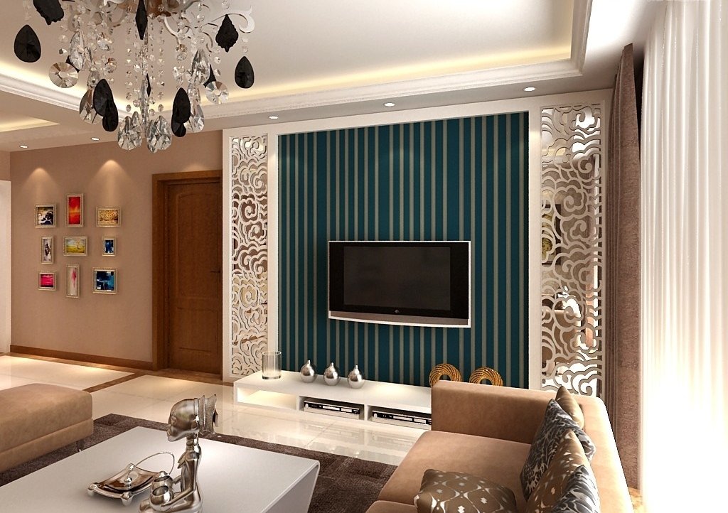 أفضل ديكورات للتلفزيون المعلق