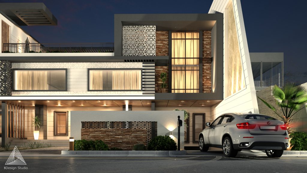 تعرف على أشهر أنواع واجهات فلل عصرية وأنيقة