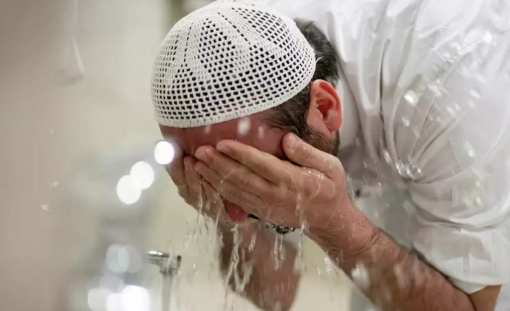 خطوات الوضوء بالترتيب