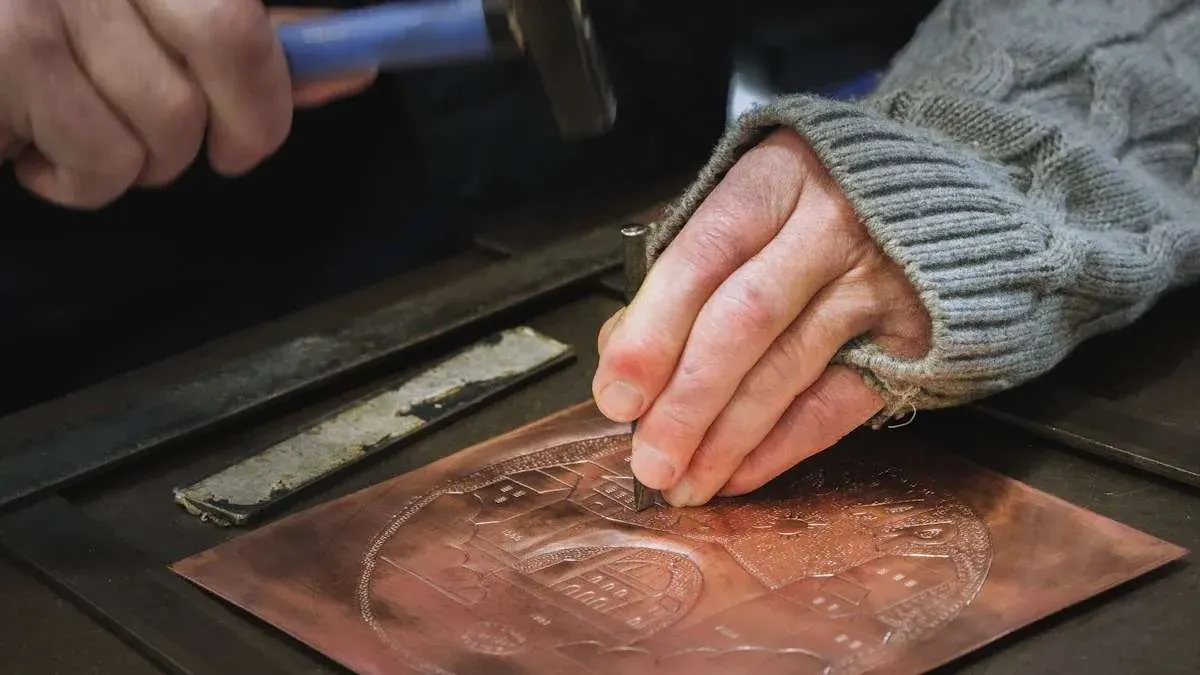 الضغط على النحاس